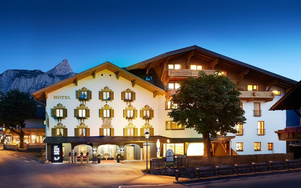 Der Gruene Baum Mountain Boutique Hotel Ehrwald Eksteriør bilde
