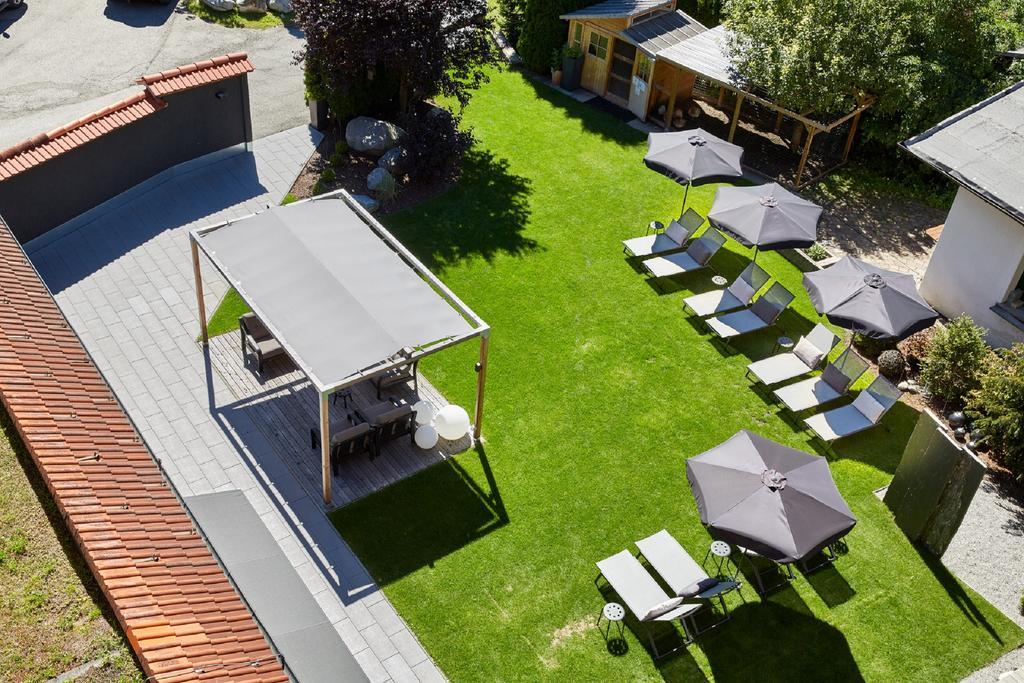 Der Gruene Baum Mountain Boutique Hotel Ehrwald Eksteriør bilde